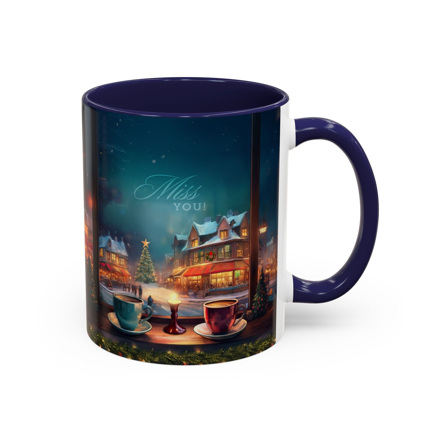 Copy of Summer Collapsed Into Fall Accent Coffee Mug (11, 15oz)
