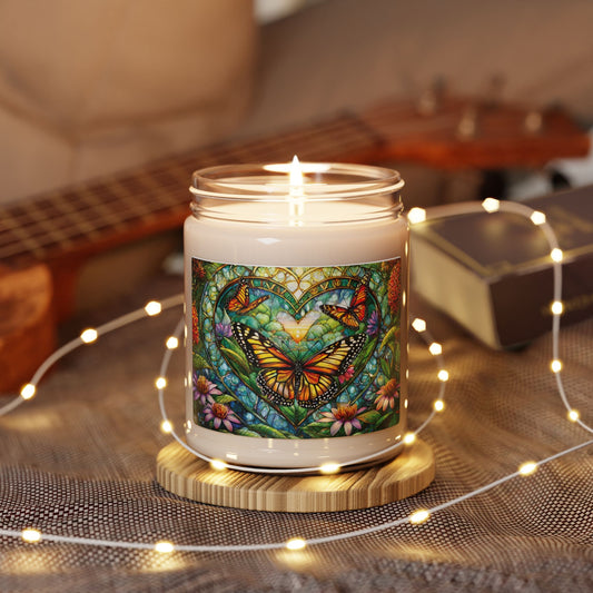 For the Love of Butterflies Scented Soy Candle, 9oz