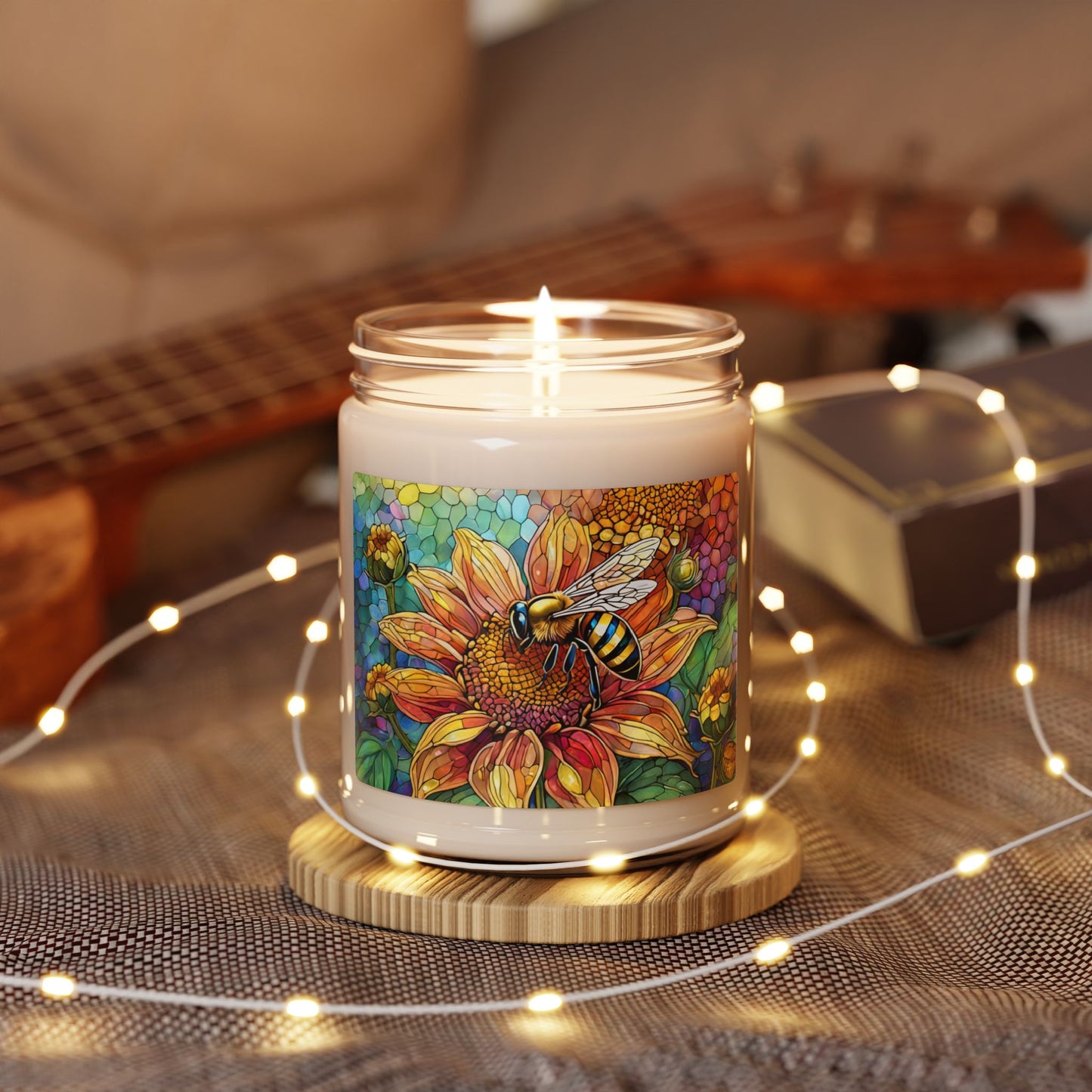 Bee Kind Scented Soy Candle, 9oz