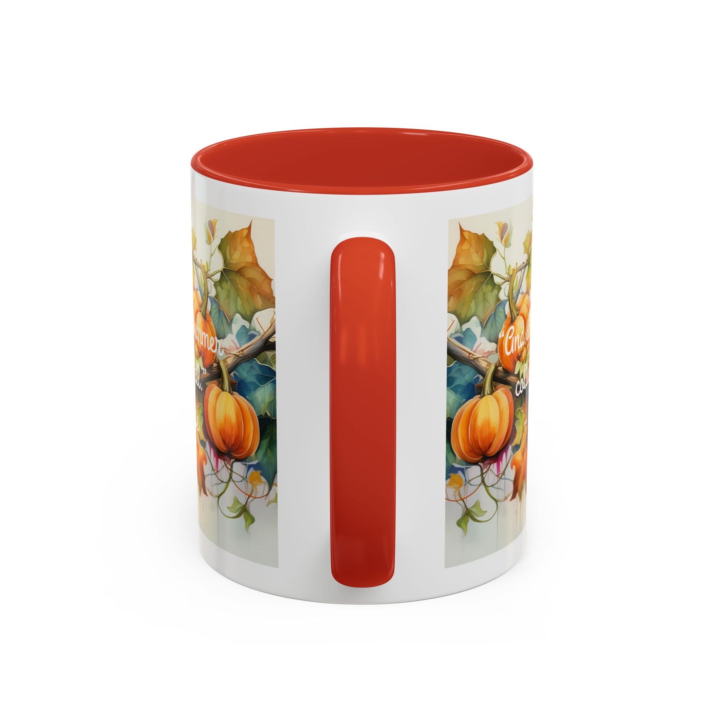 Summer Collapsed Into Fall Accent Coffee Mug (11, 15oz)