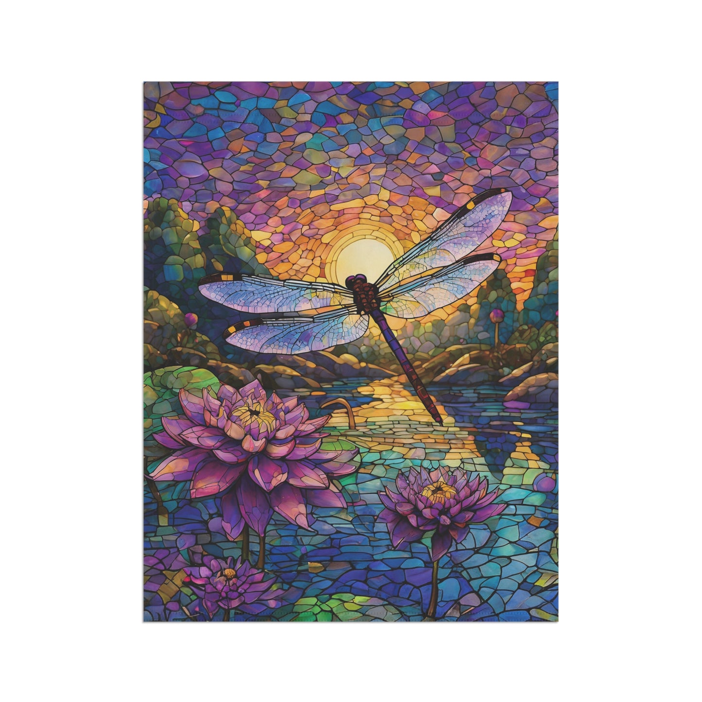 Dragonfly Flag Garden & House Banner