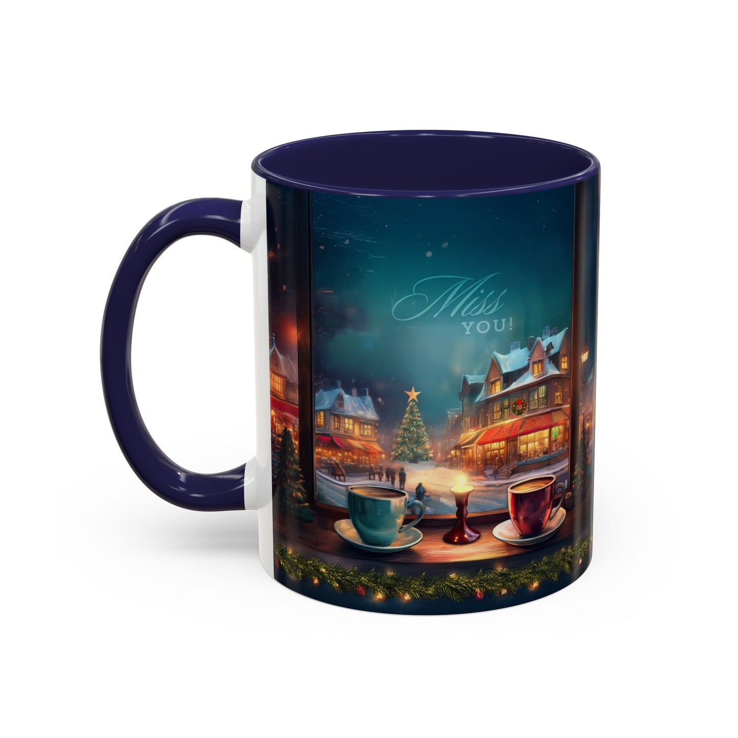 Copy of Summer Collapsed Into Fall Accent Coffee Mug (11, 15oz)