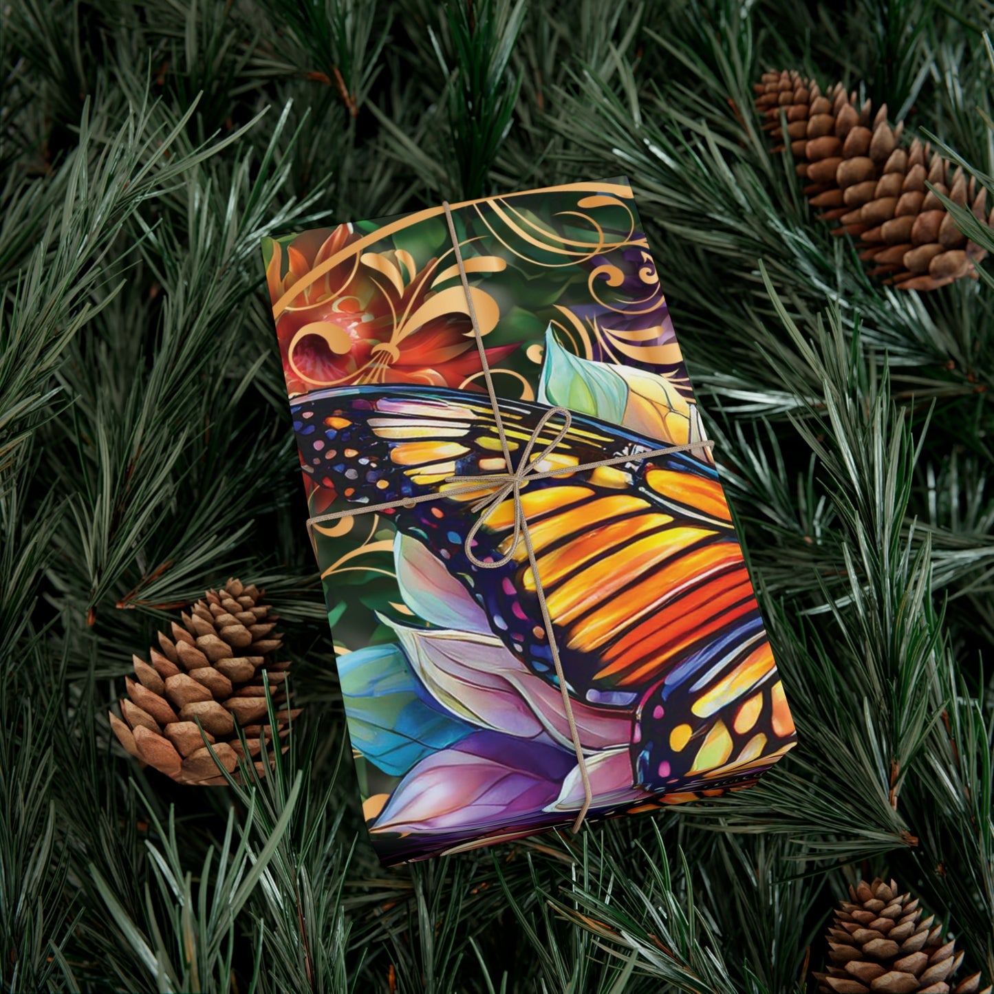 Monarch Butterfly Gift Wrap Papers