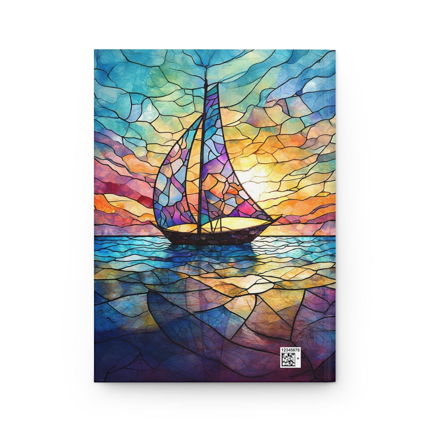 Sailboat Journal Sunset Sky Notebook Writing Journal Sketchbook Travel Journal Gift for Writer