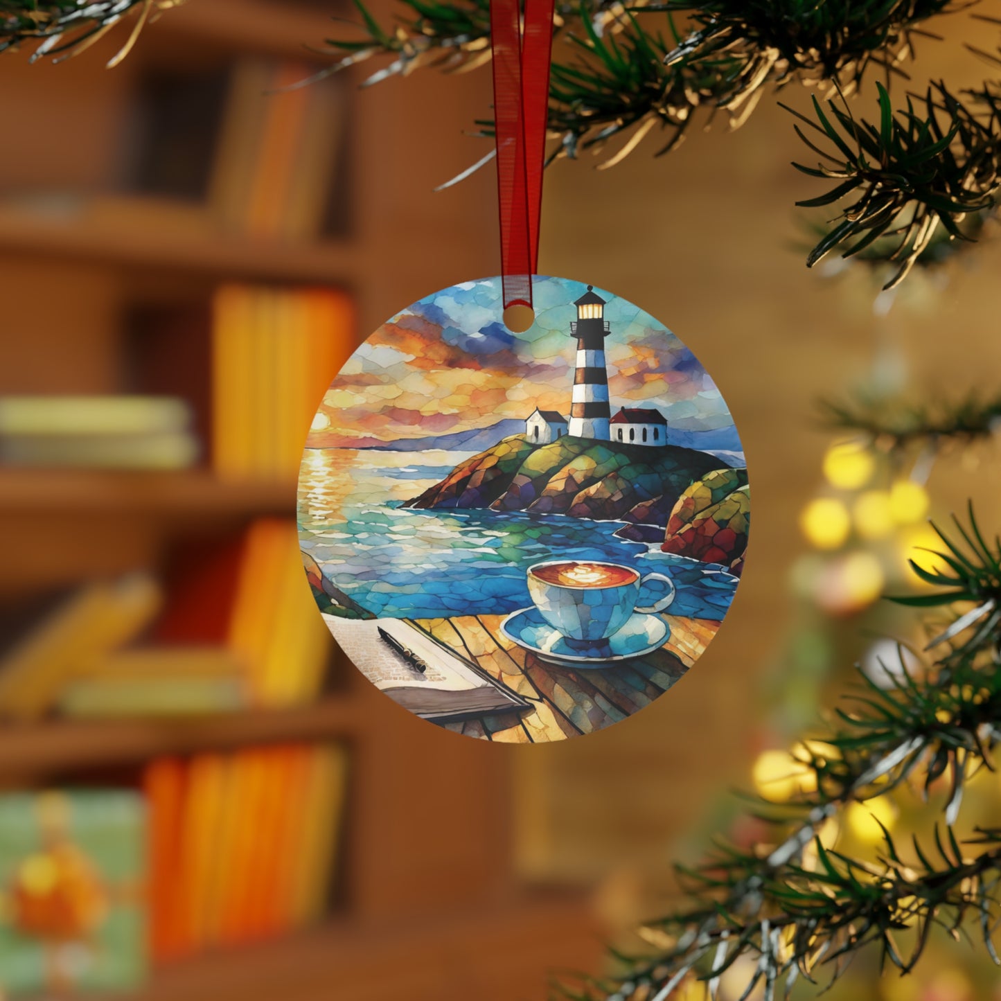 Morning Light Metal Ornaments