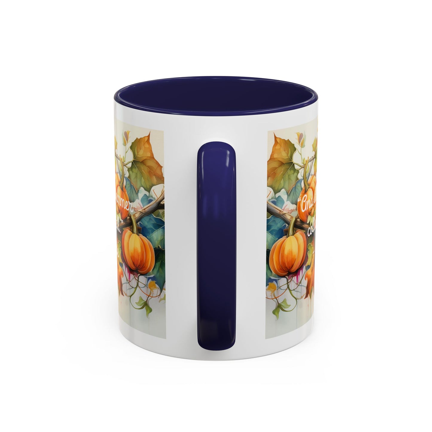 Summer Collapsed Into Fall Accent Coffee Mug (11, 15oz)