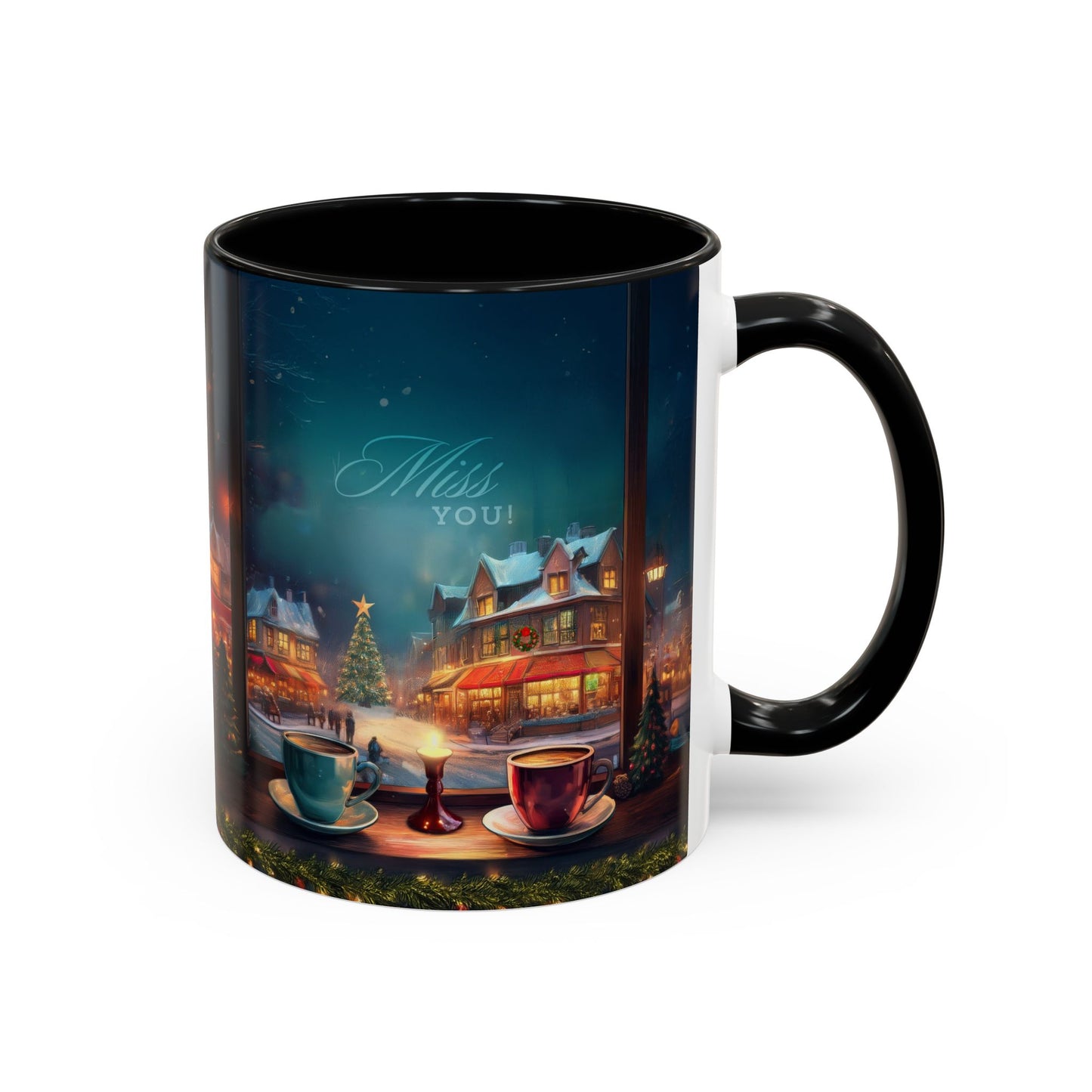 Copy of Summer Collapsed Into Fall Accent Coffee Mug (11, 15oz)