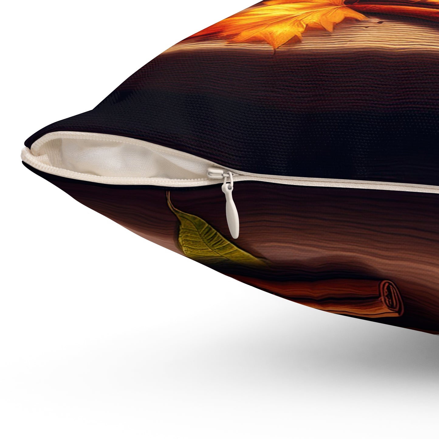 Arrival of Fall Season Spun Polyester Square Pillow