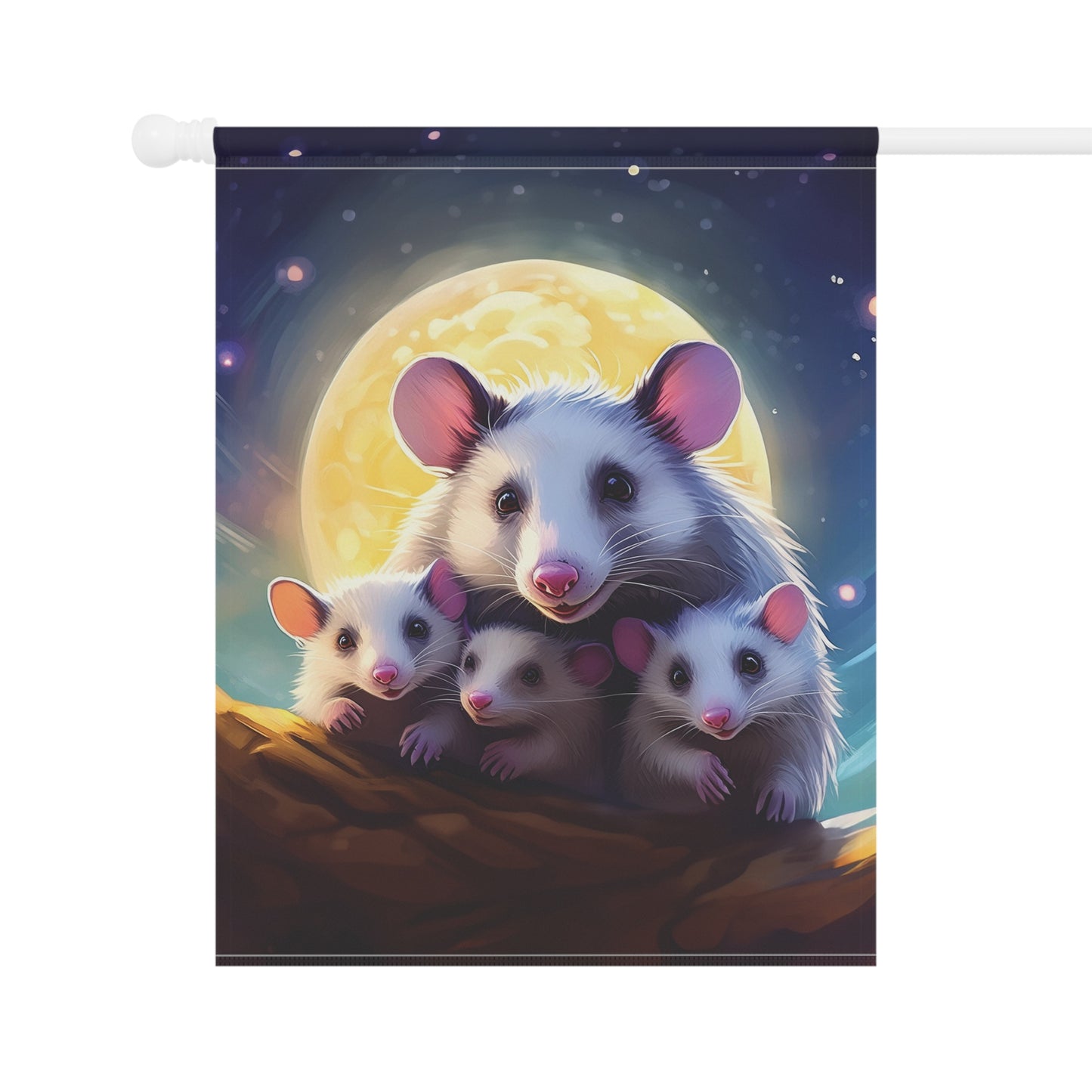 Momma Possum Flag Garden & House Banner