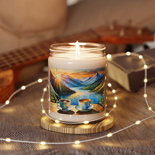 Mountain Sunrise Scented Soy Candle, 9oz