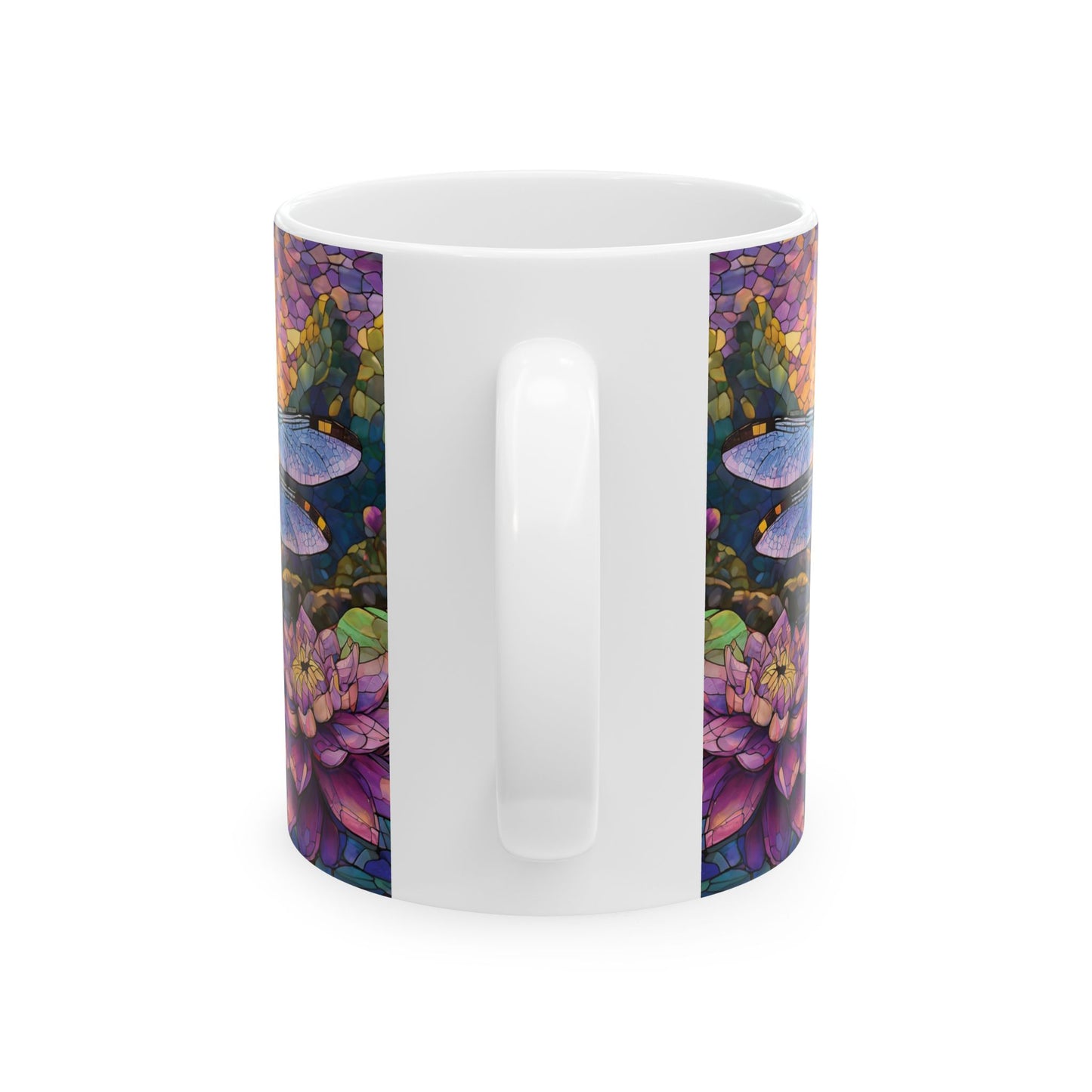 Dragonfly Lovers Ceramic Mug, (11oz, 15oz)