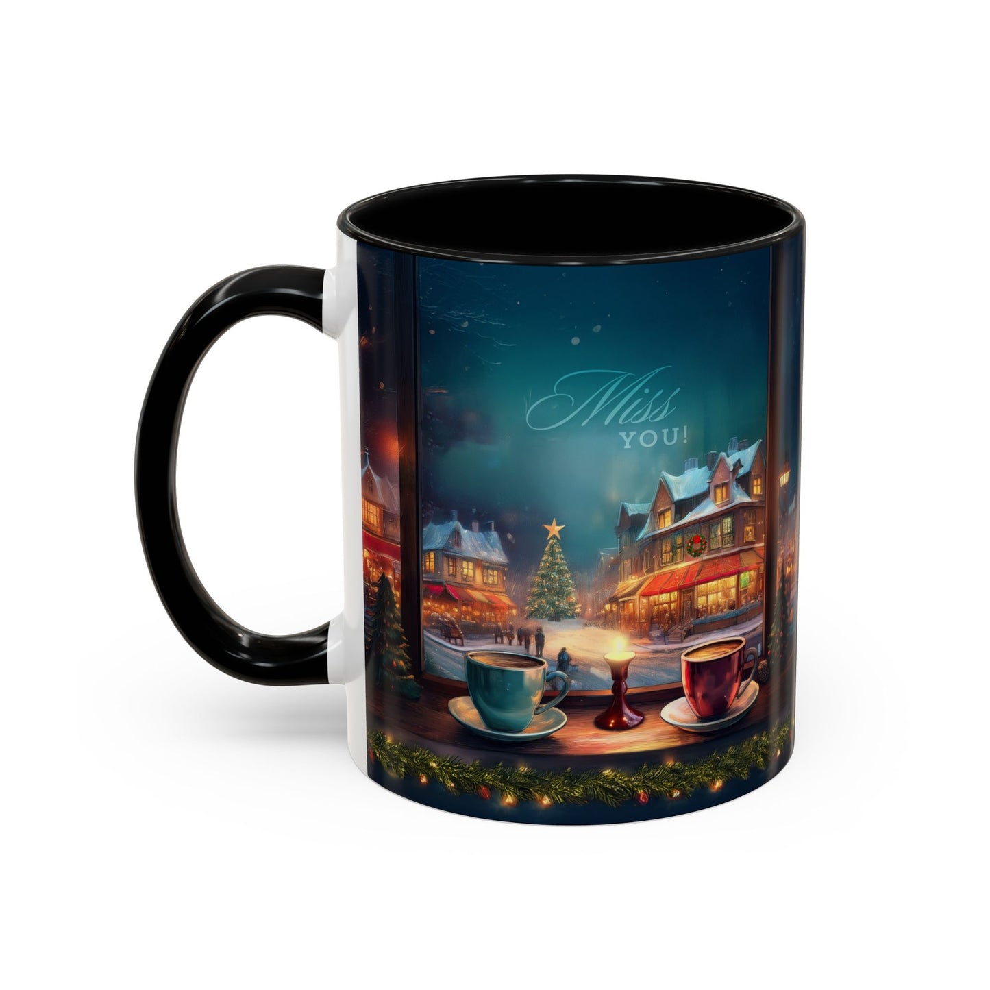 Copy of Summer Collapsed Into Fall Accent Coffee Mug (11, 15oz)