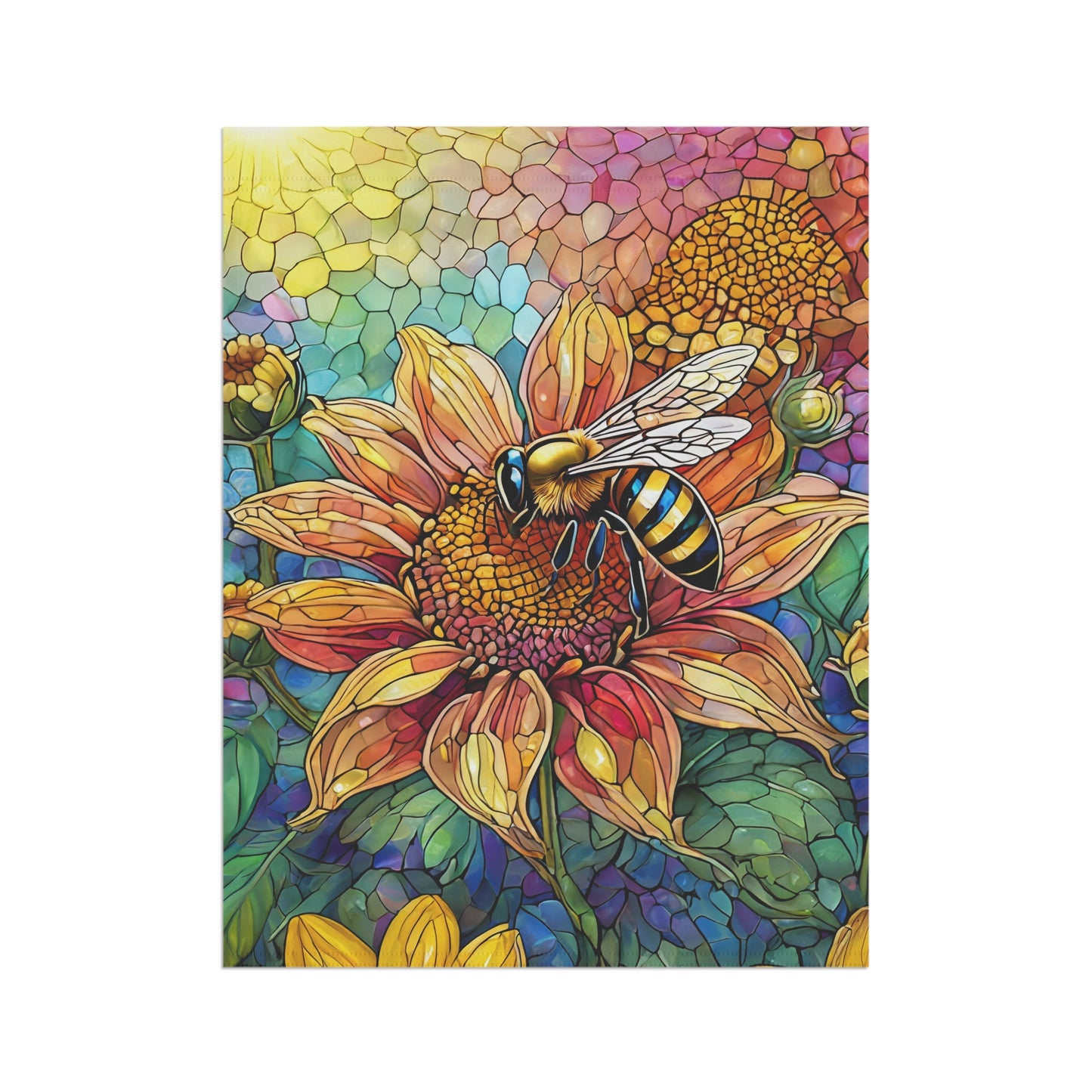 Busy Bee Flag Garden & House Banner