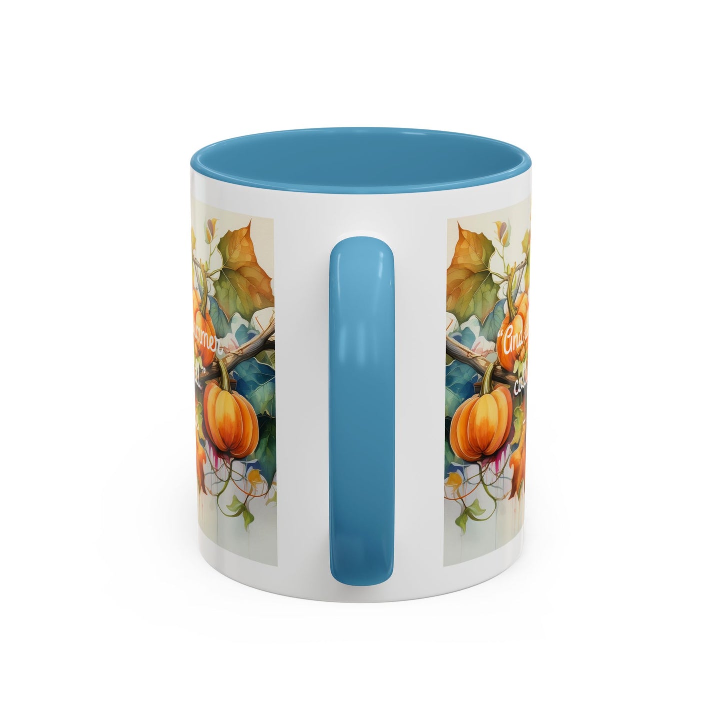 Summer Collapsed Into Fall Accent Coffee Mug (11, 15oz)