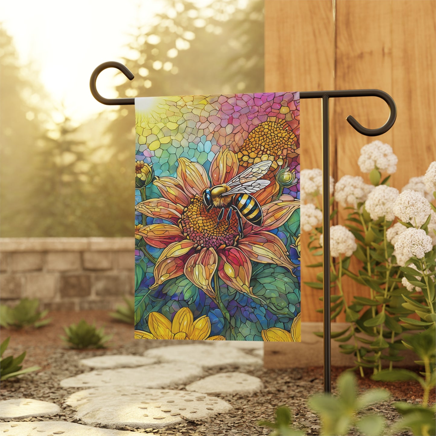 Busy Bee Flag Garden & House Banner