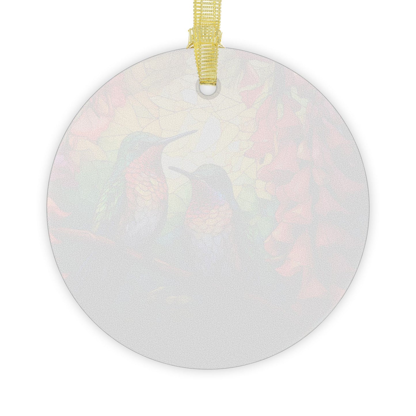 Stained Glass Hummingbird Glass Ornament Vibrant Garden Light Catcher Perfect Gift for Hummingbird Lovers Garden and Bird Lovers Gift