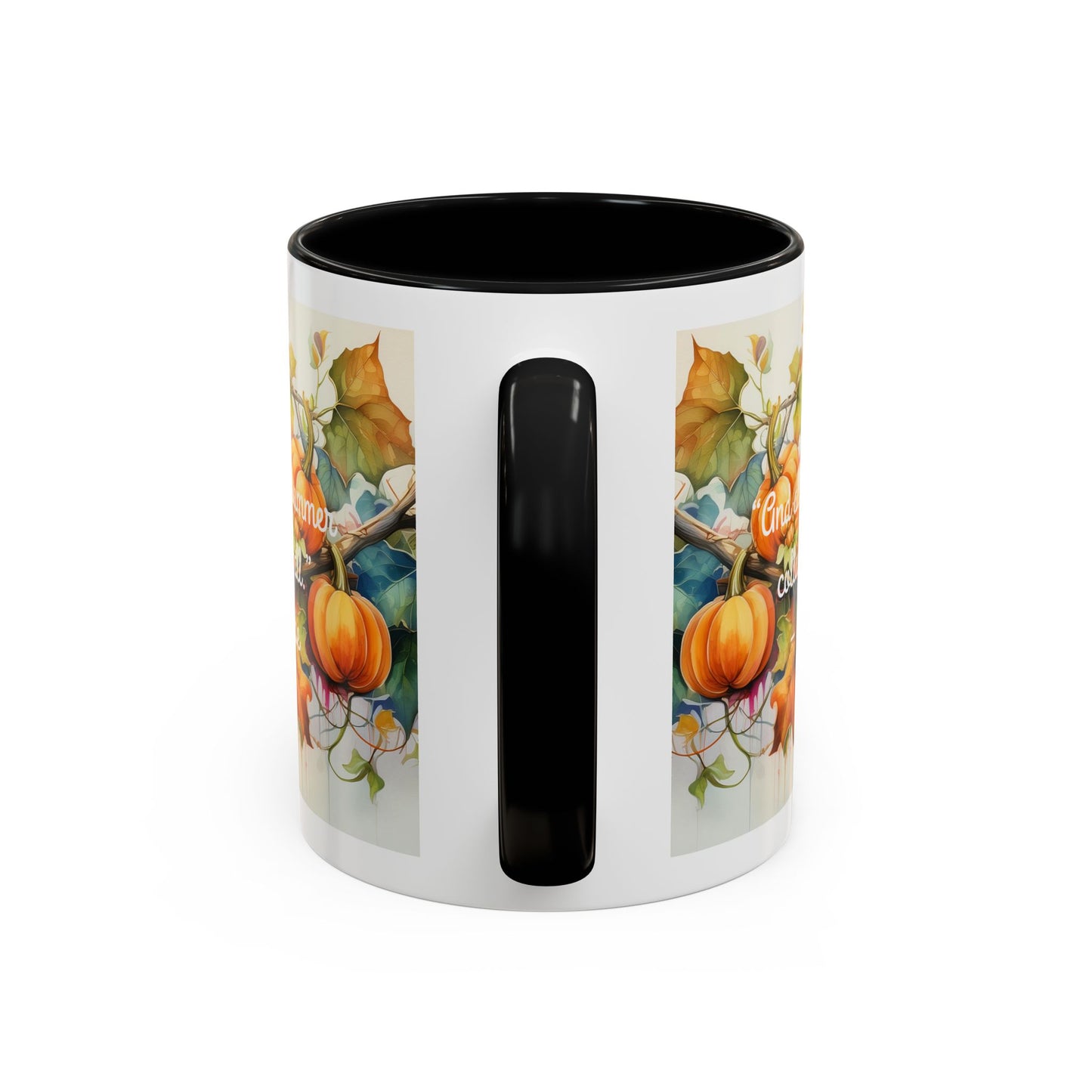 Summer Collapsed Into Fall Accent Coffee Mug (11, 15oz)