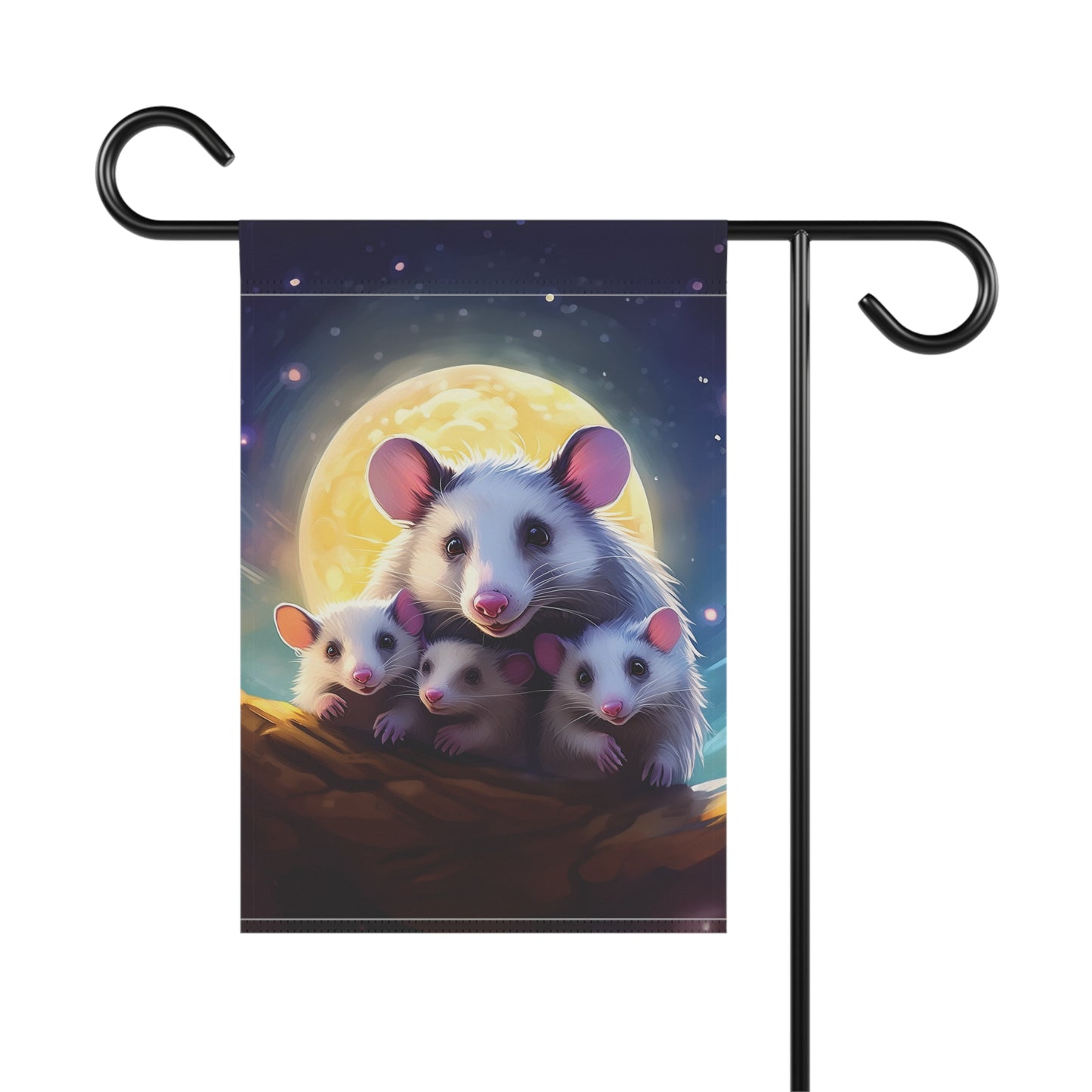 Momma Possum Flag Garden & House Banner