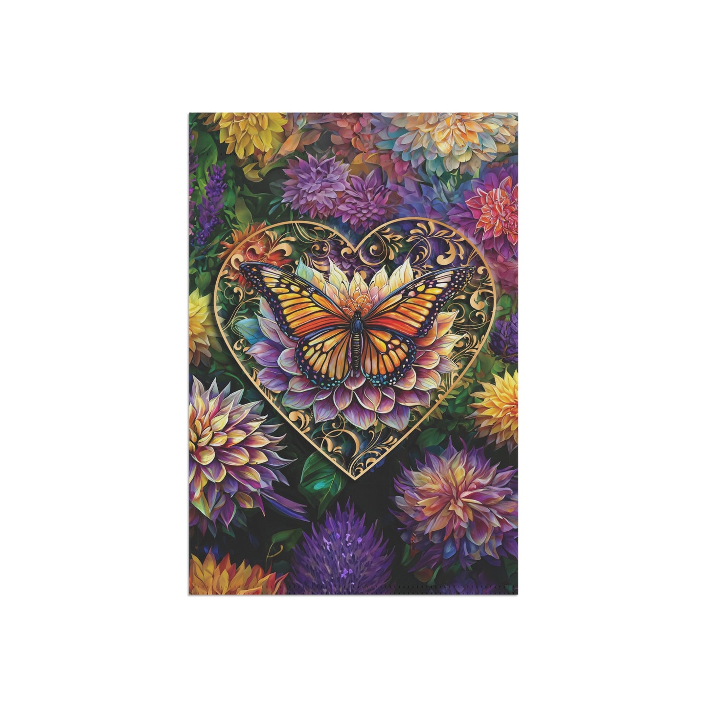 Butterfly Lovers Flag Garden & House Banner