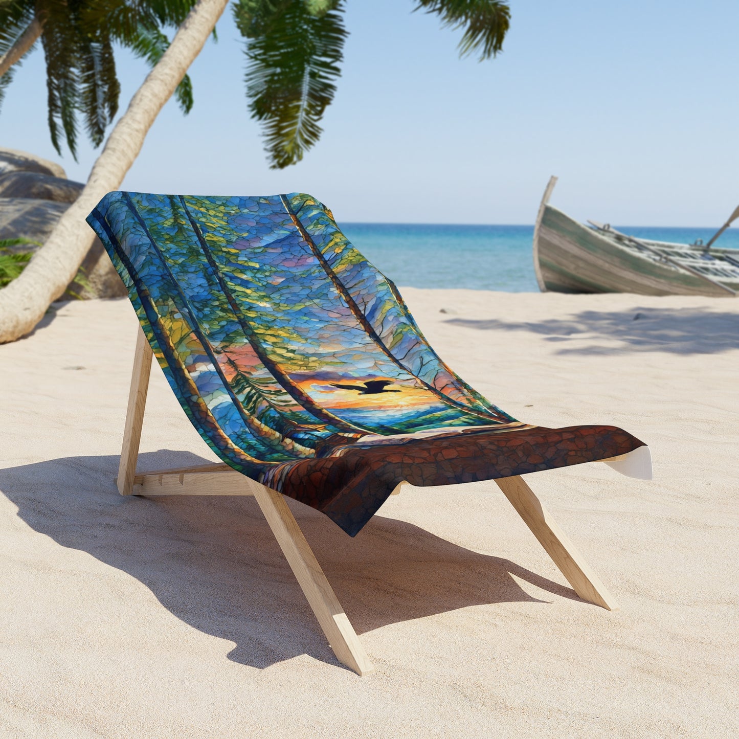 Mountain View Beach Towel