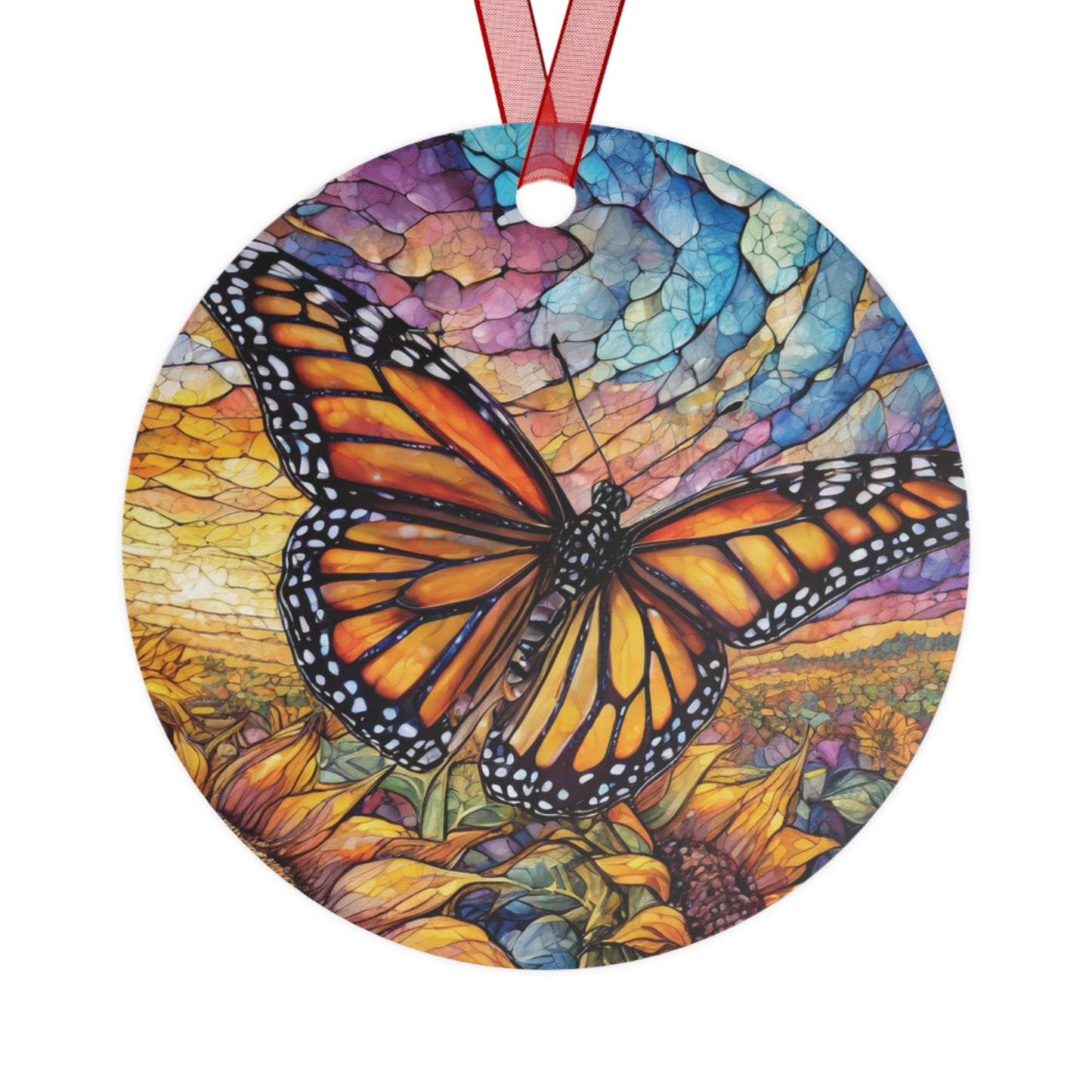 Butterfly Dance Metal Ornaments