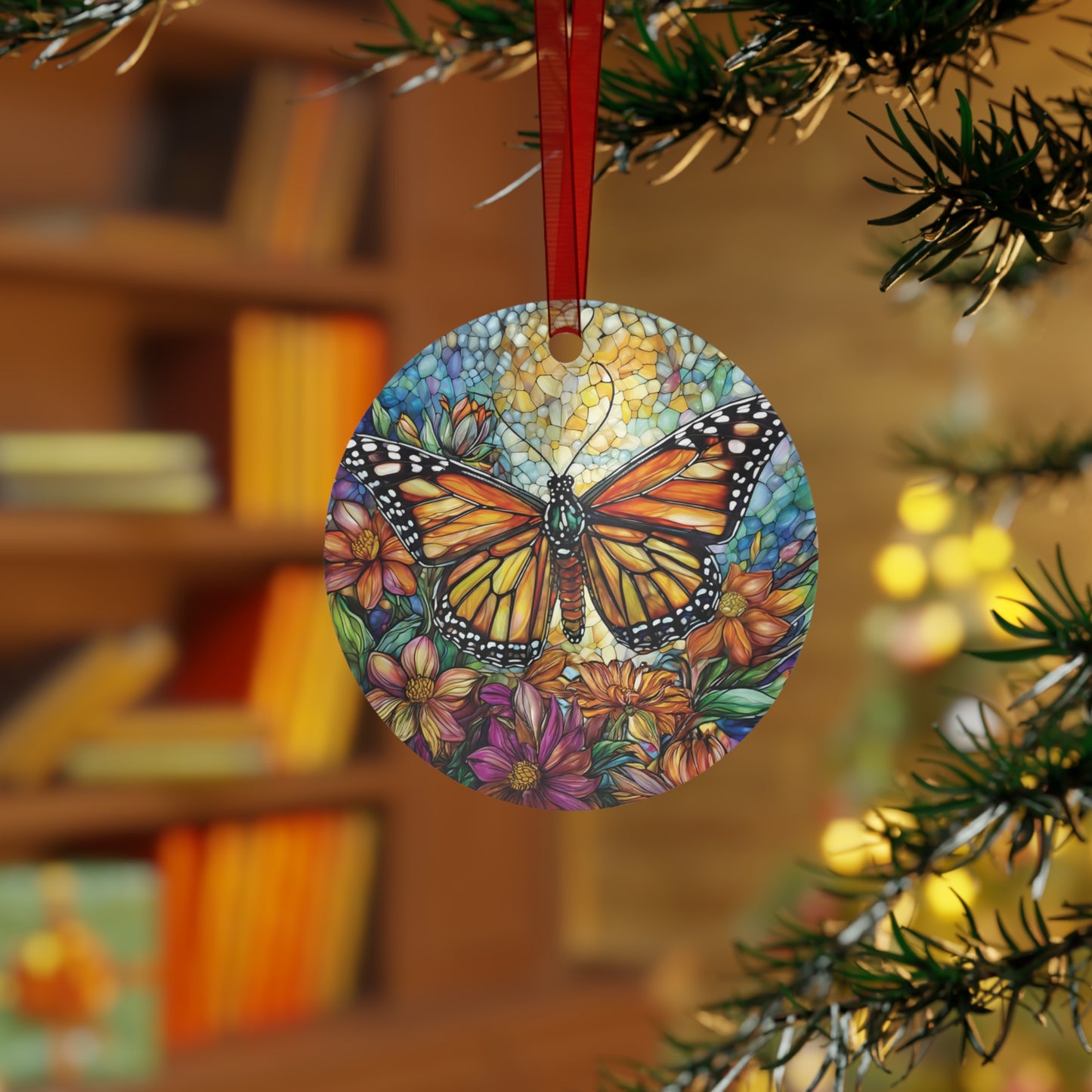 Butterfly Dance Metal Ornaments