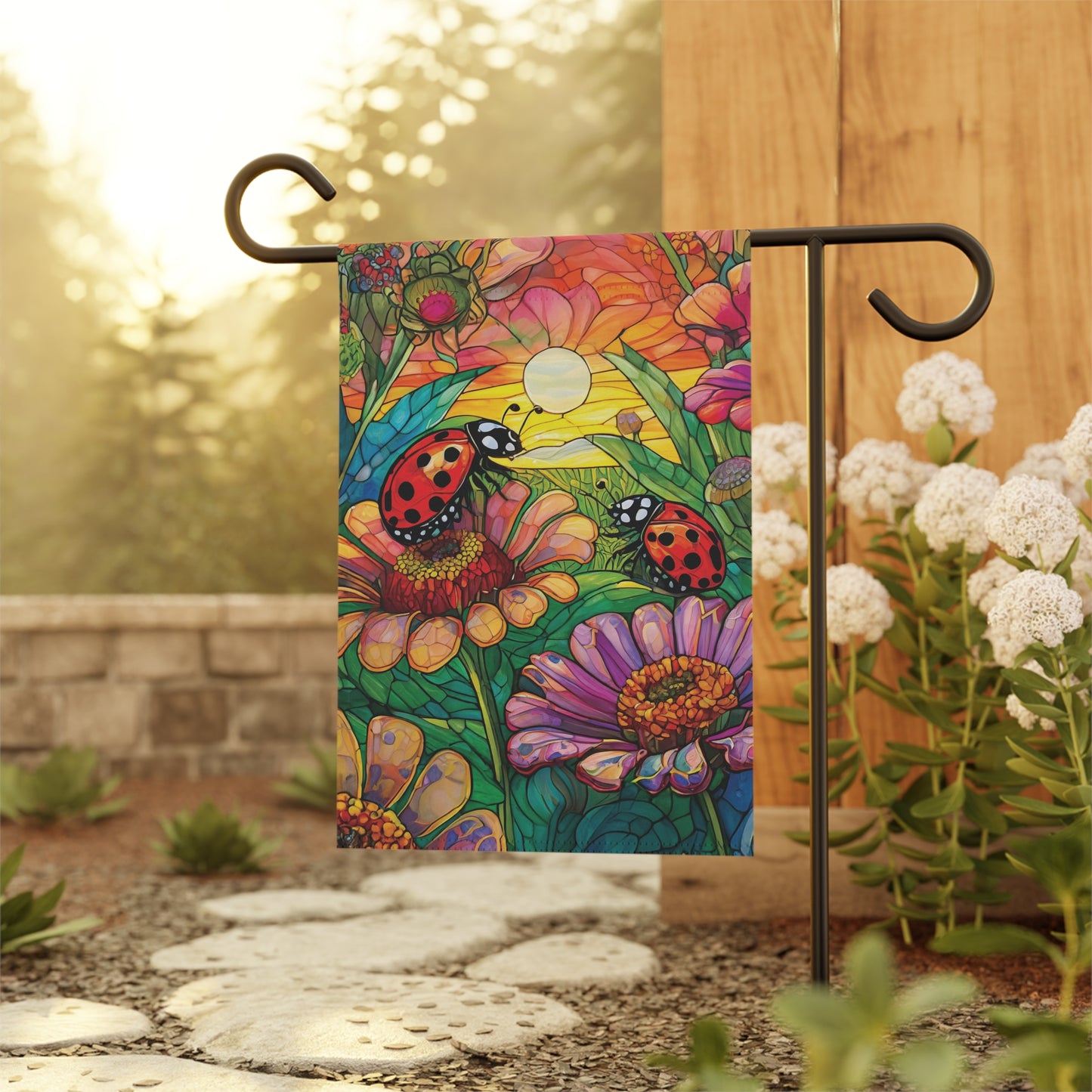 Lady Bug Flag Garden & House Banner