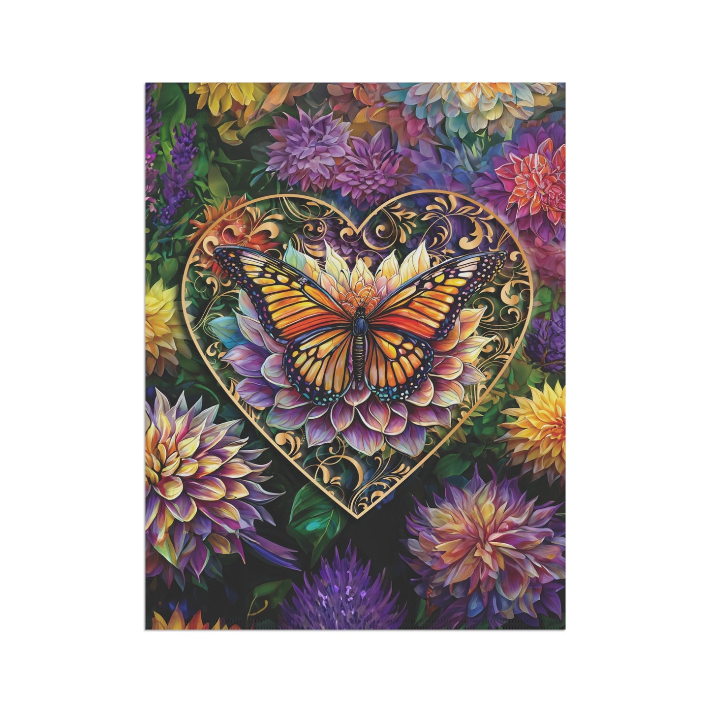 Butterfly Lovers Flag Garden & House Banner