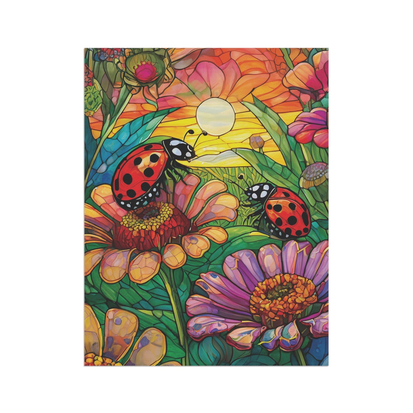 Lady Bug Flag Garden & House Banner