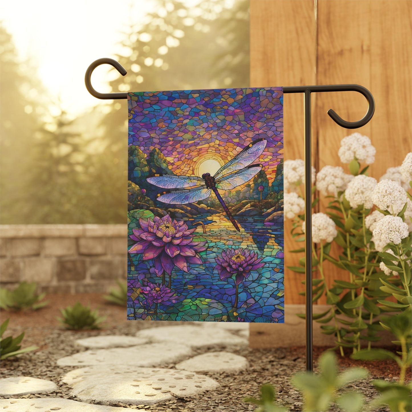 Dragonfly Flag Garden & House Banner
