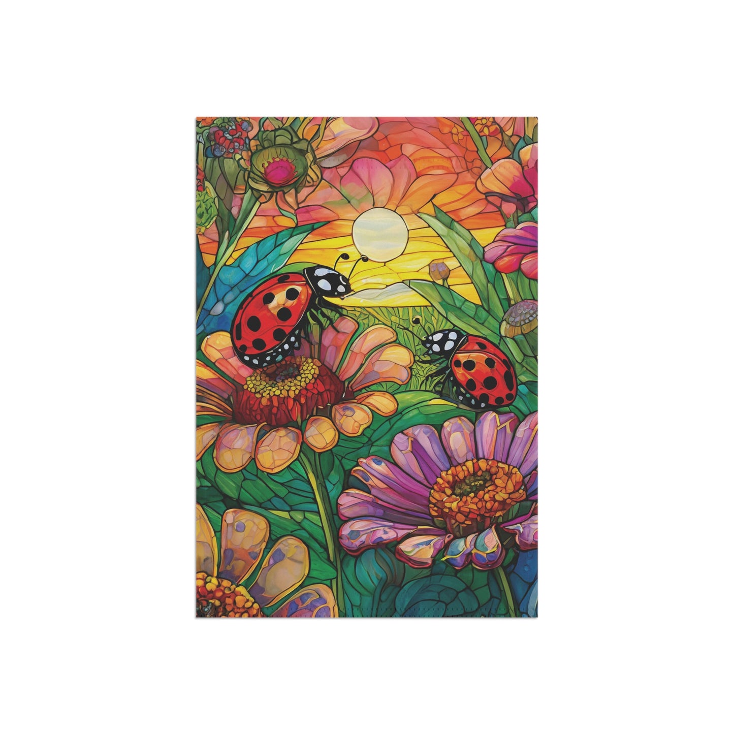 Lady Bug Flag Garden & House Banner