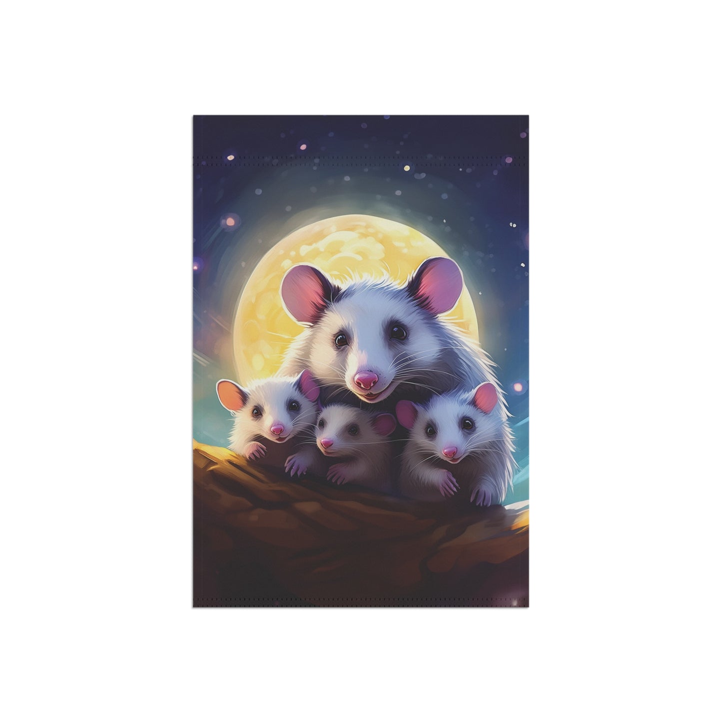 Momma Possum Flag Garden & House Banner