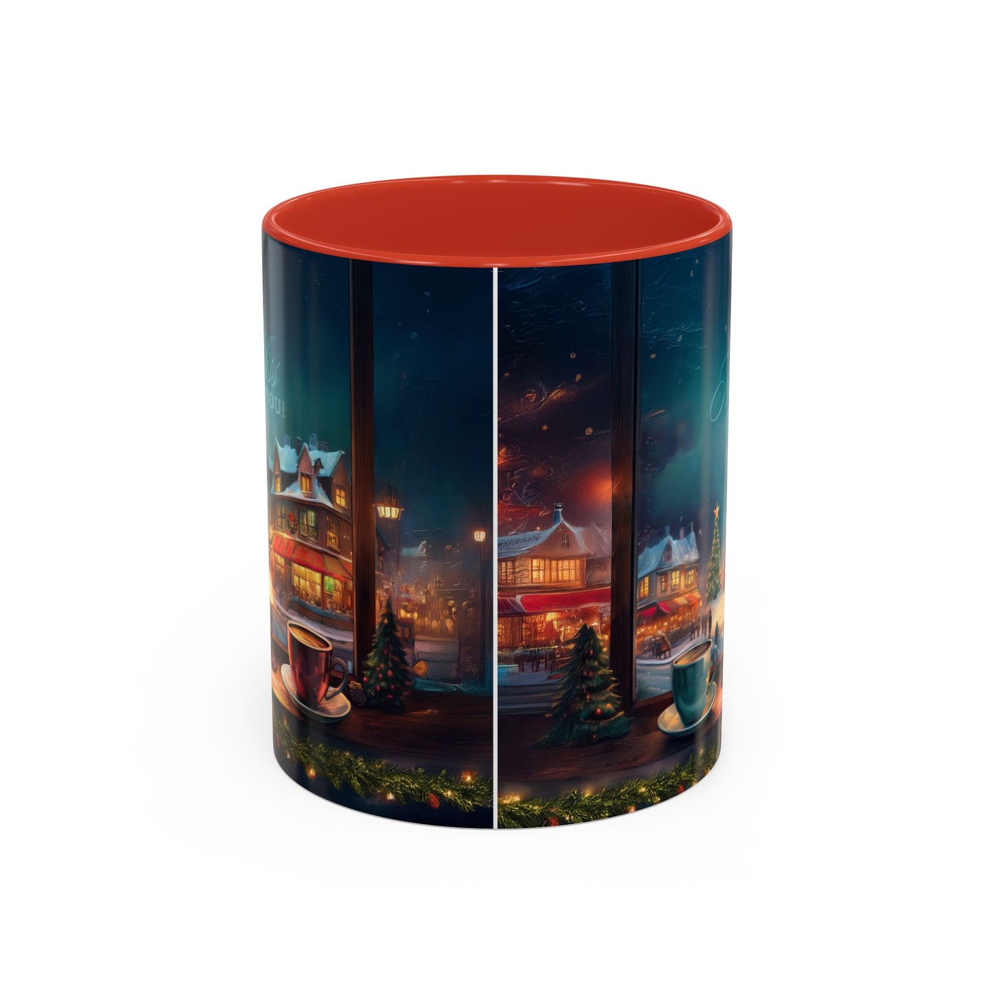 Copy of Summer Collapsed Into Fall Accent Coffee Mug (11, 15oz)