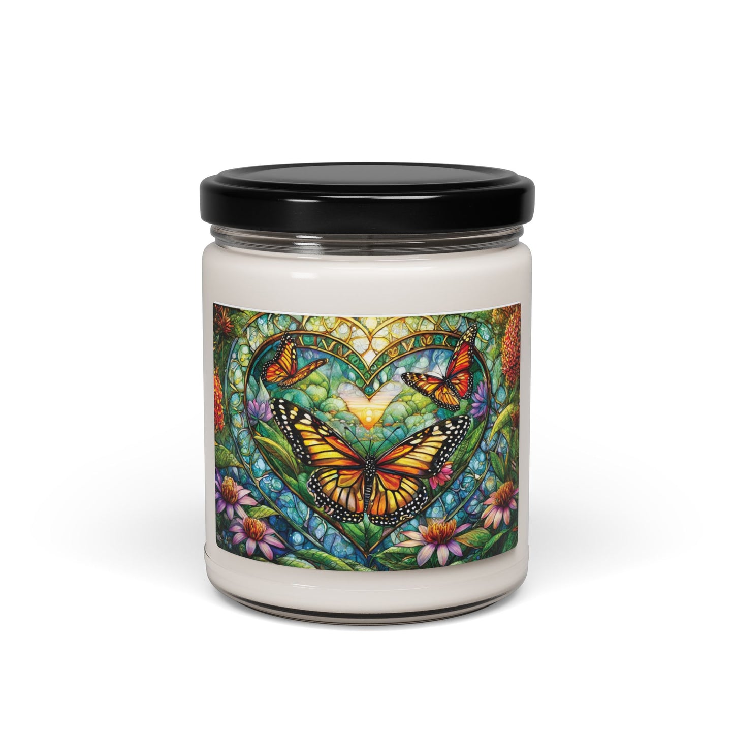 For the Love of Butterflies Scented Soy Candle, 9oz
