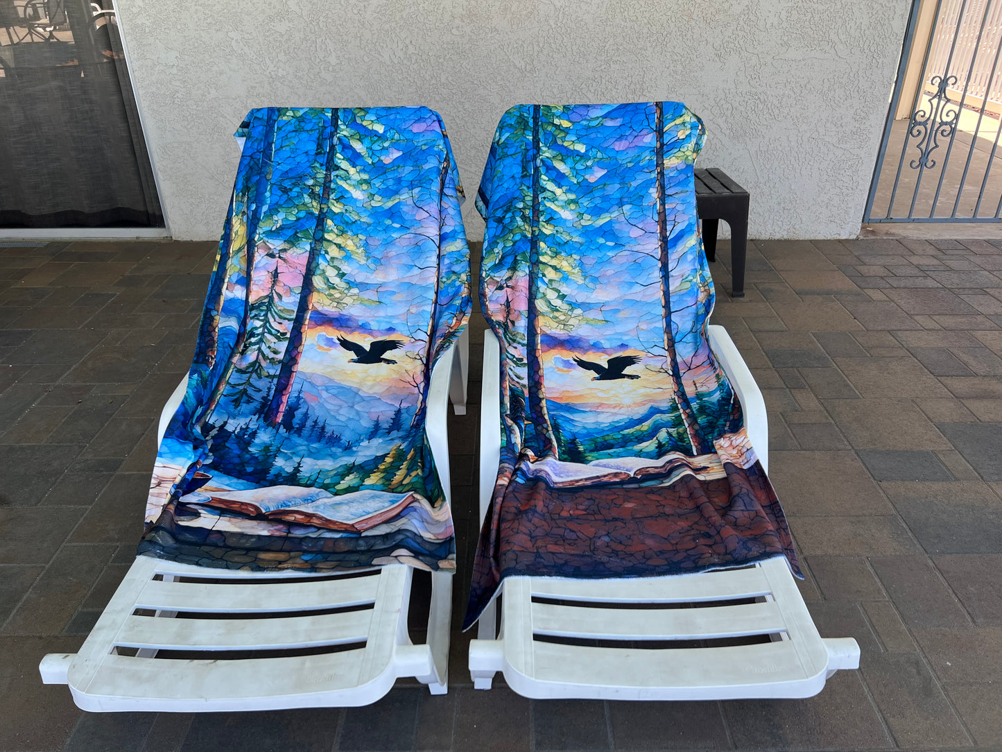 Mountain View Beach Towel