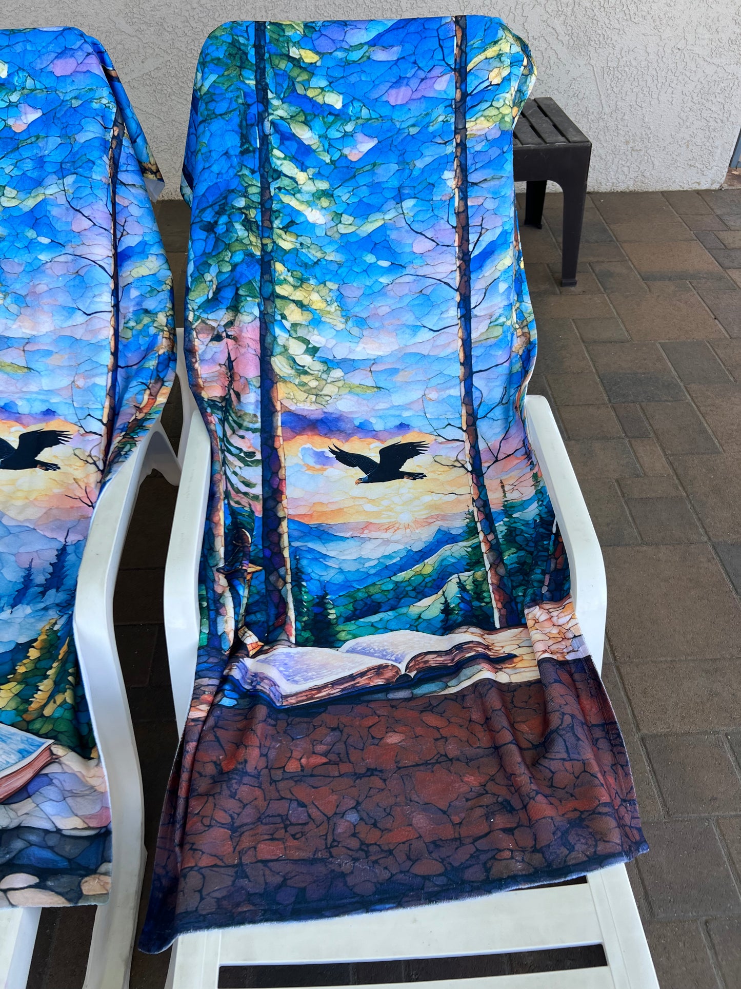 Mountain View Beach Towel