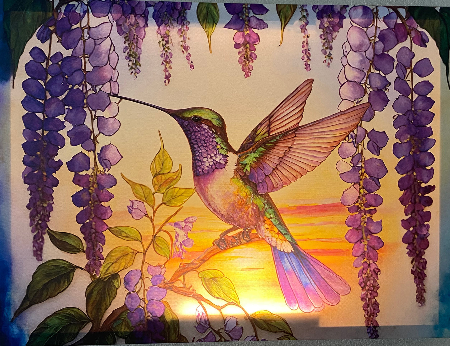 Canvas - Irresistible Wisteria