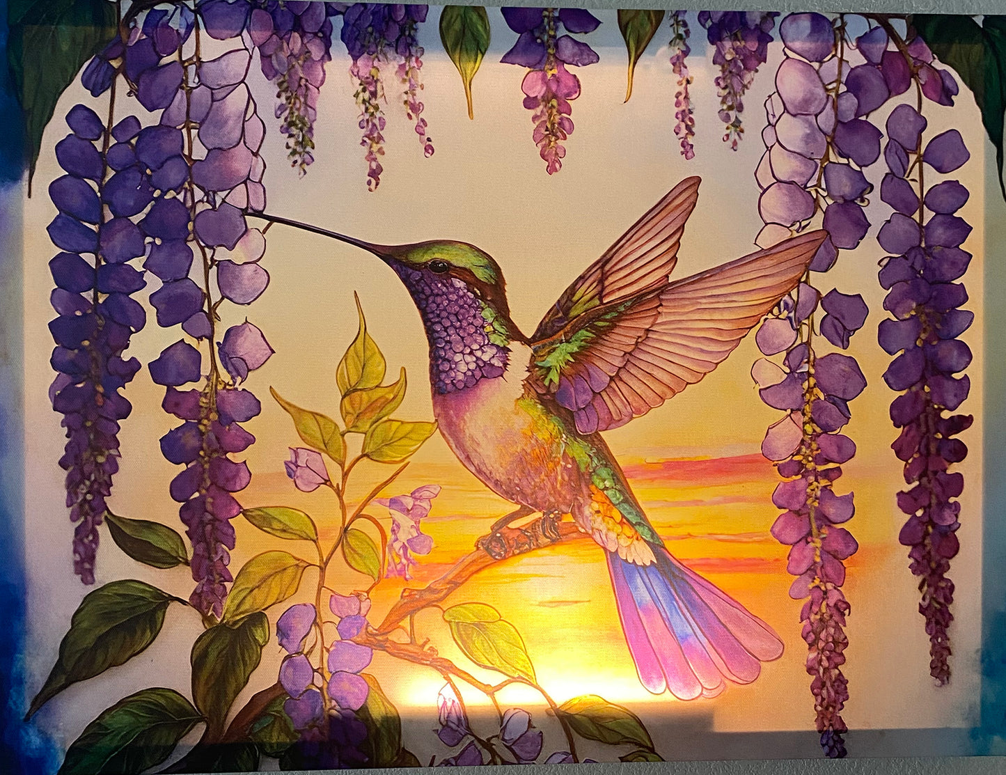 Canvas - Irresistible Wisteria