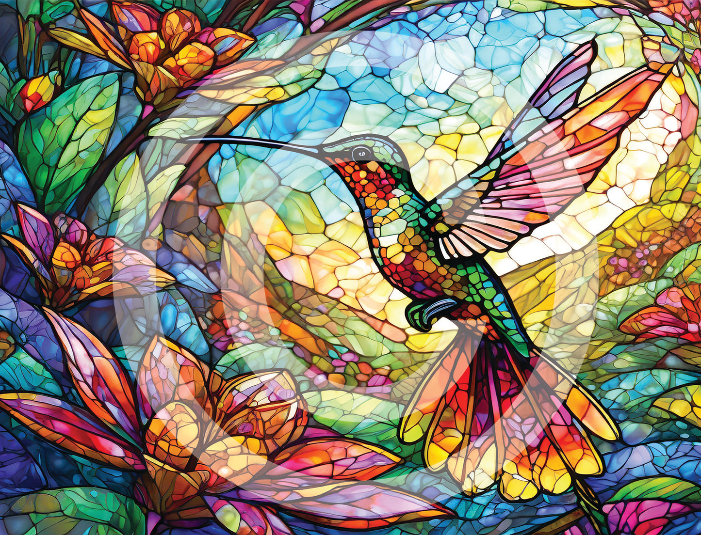 Flag - Stain Glass Beauty