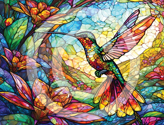 Flag - Stain Glass Beauty