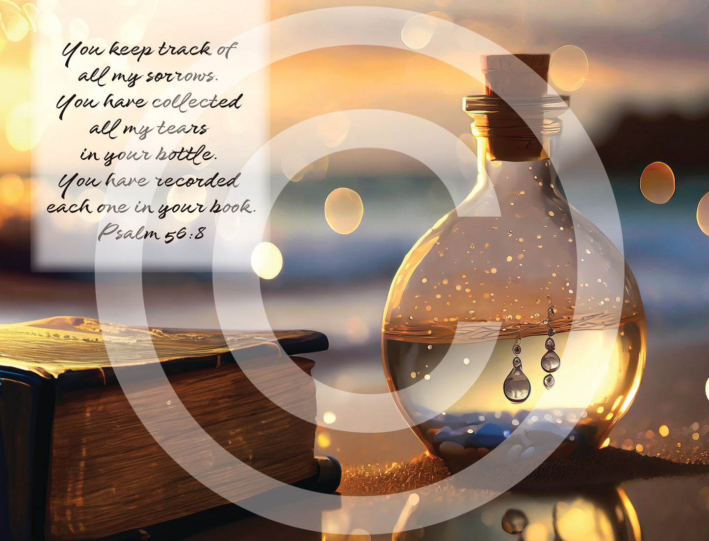Canvas - Tears in a Bottle Golden