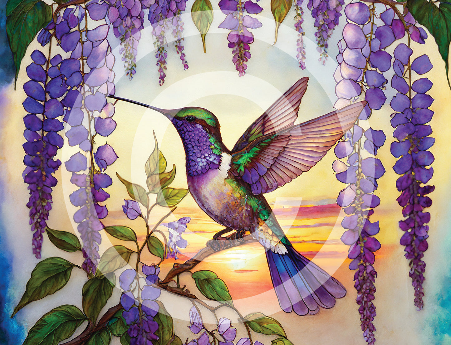 Canvas - Irresistible Wisteria