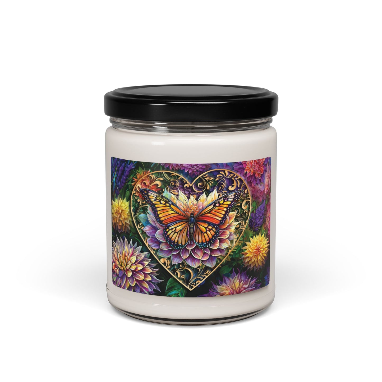 Butterfly Center of Attention Scented Soy Candle, 9oz