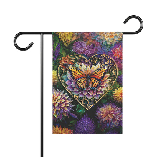 Butterfly Lovers Flag Garden & House Banner