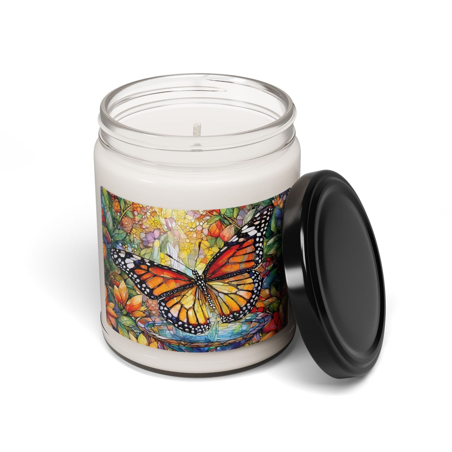 Butterfly Splash Scented Soy Candle, 9oz