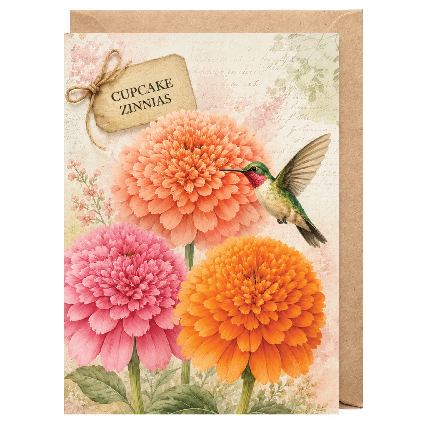 Cupcake Zinnias