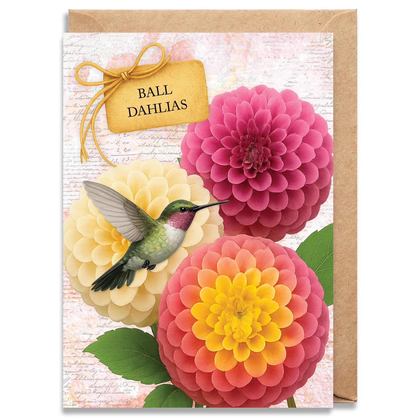 Ball Dahlias