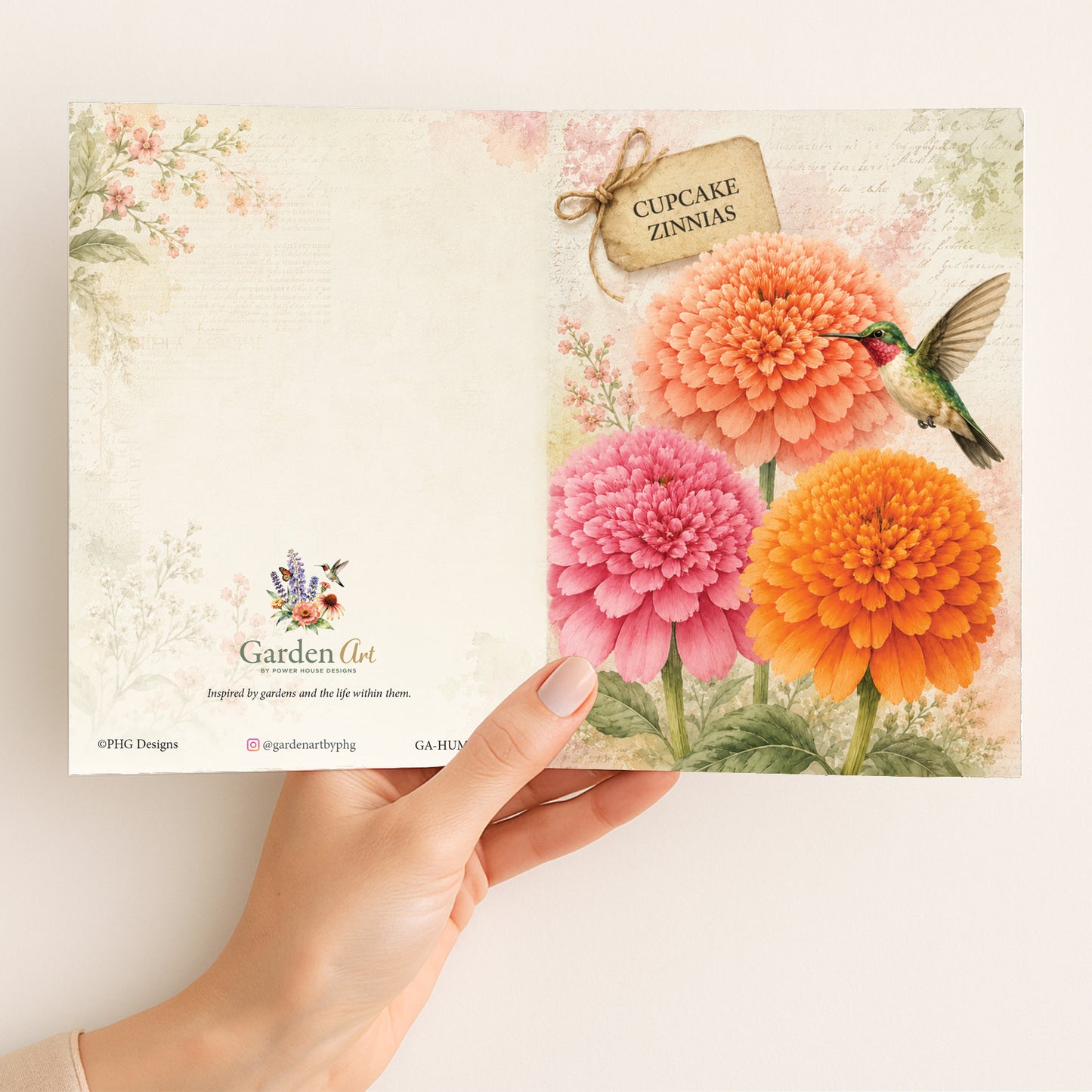 Cupcake Zinnias