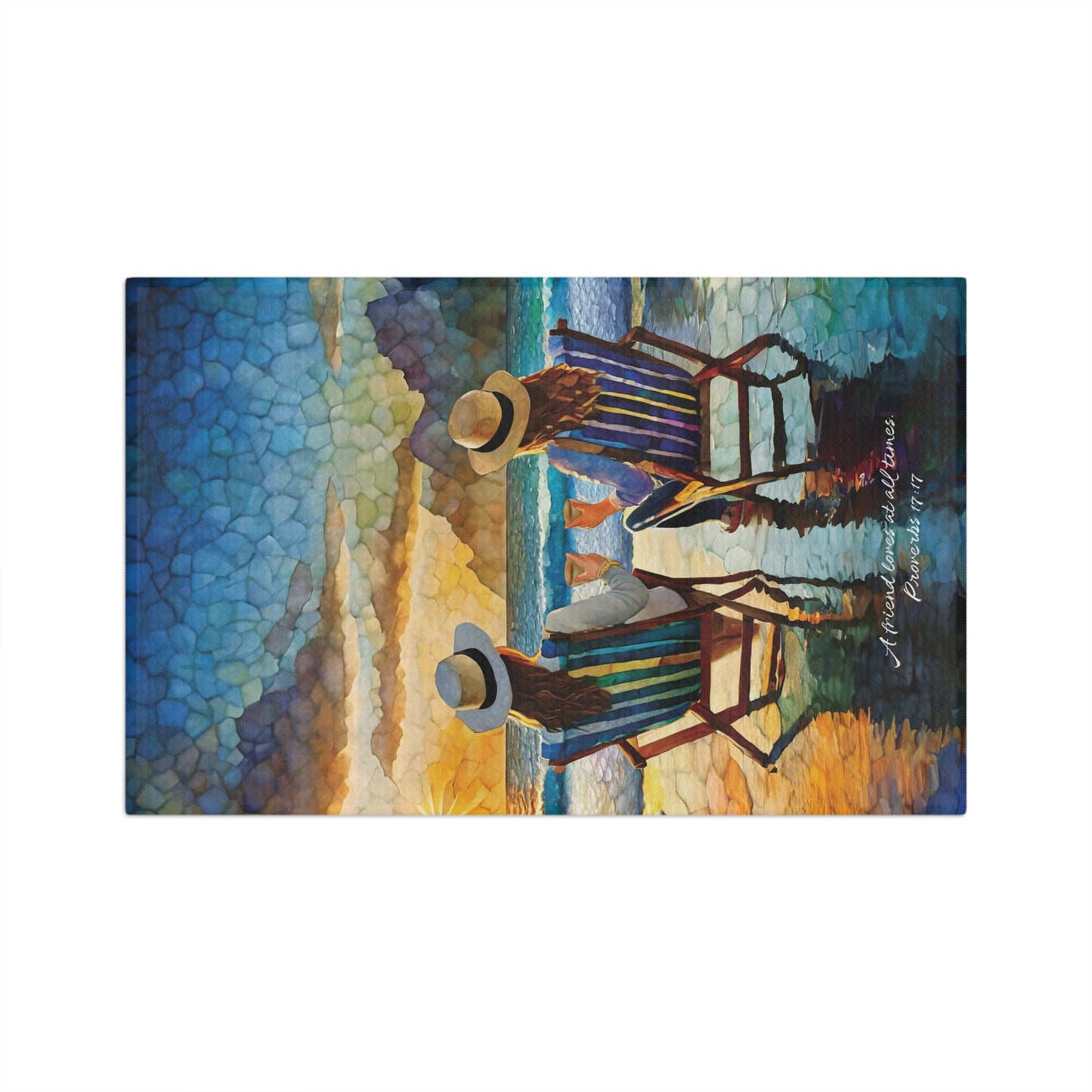 Friendship Beach Time Microfiber Tea Towel