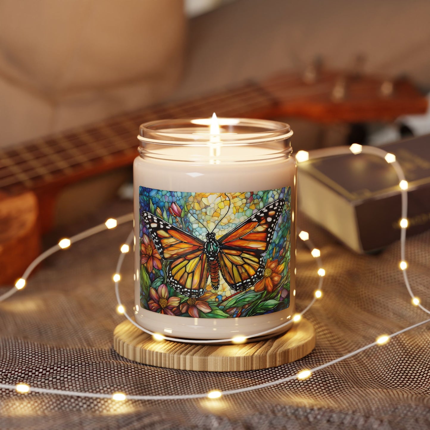 Butterfly Dance Scented Soy Candle, 9oz